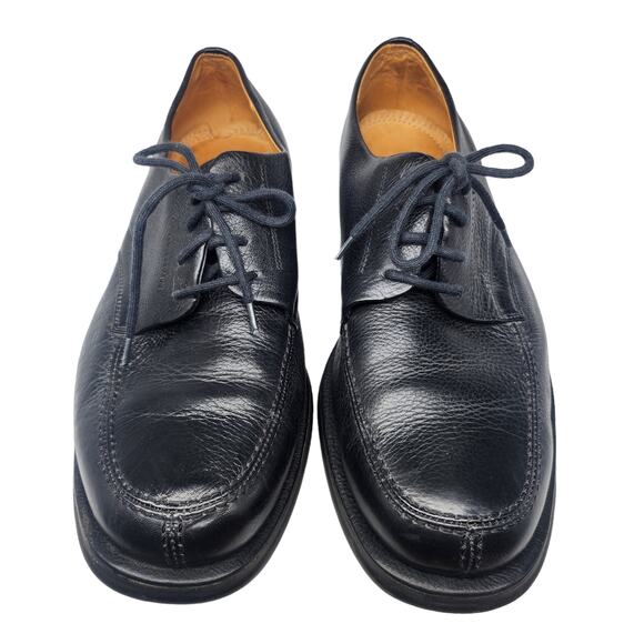 Sandro Moscoloni Shoes Mens 9 D Black Leather Vineyard Dress Oxfords Lace Up main image 12